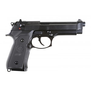 Страйкбольный пистолет Beretta M92S, металл, черная, Gen 2 (WE) Full Auto 